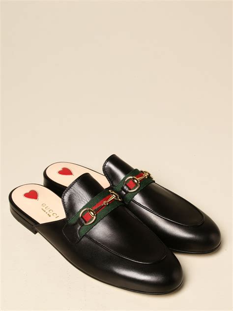 black gucci slippers women